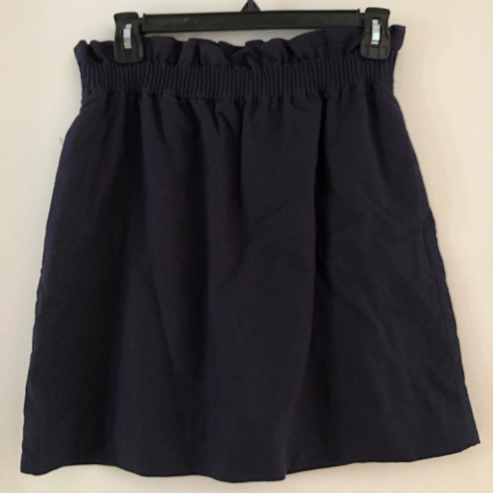 J. Crew Navy Skirt